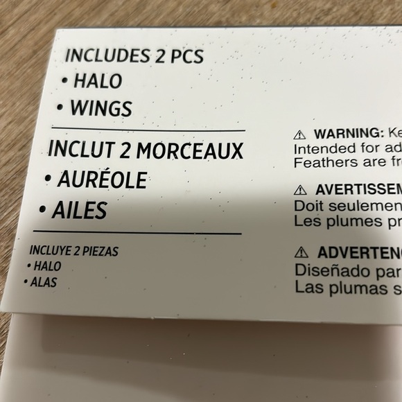 Bundle angel costume / Halo+wings+tutu child S/M - Picture 2 of 8